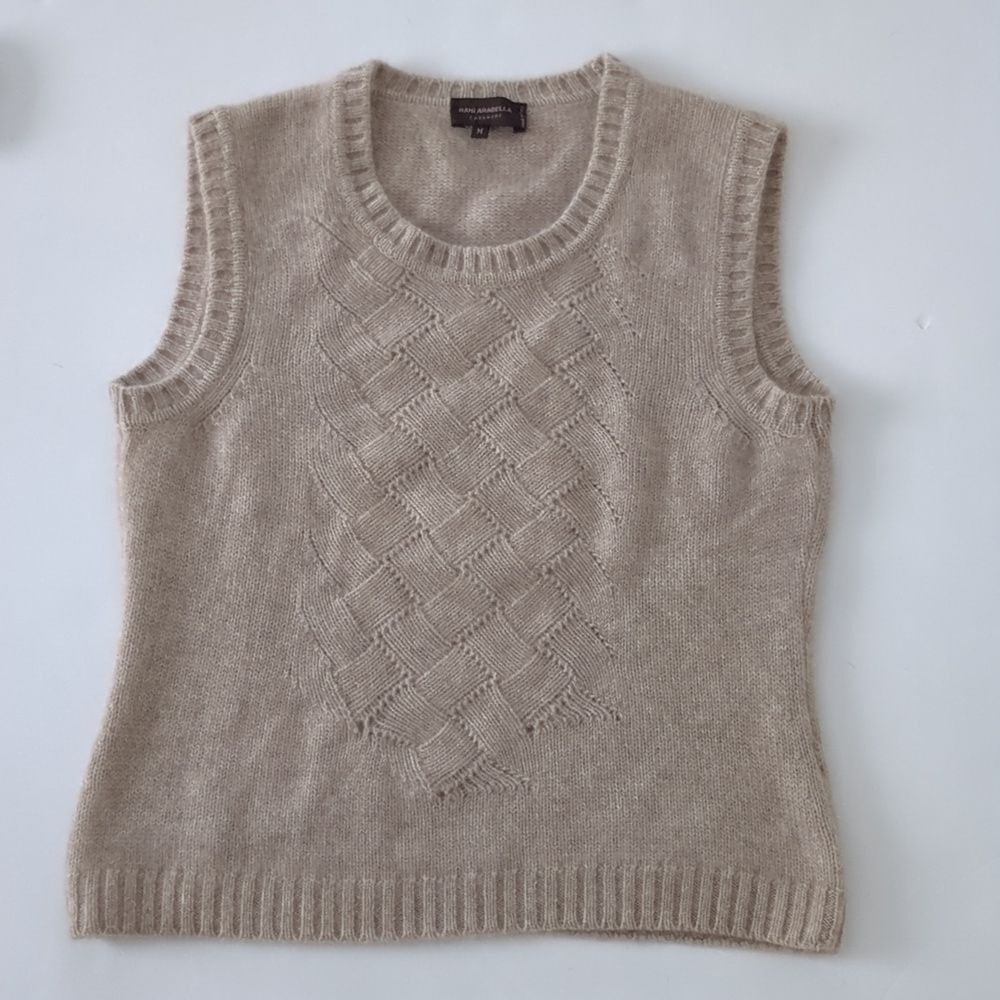 Rani Arabella cashmere vest sweater